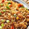 Nasi met vlees/groente